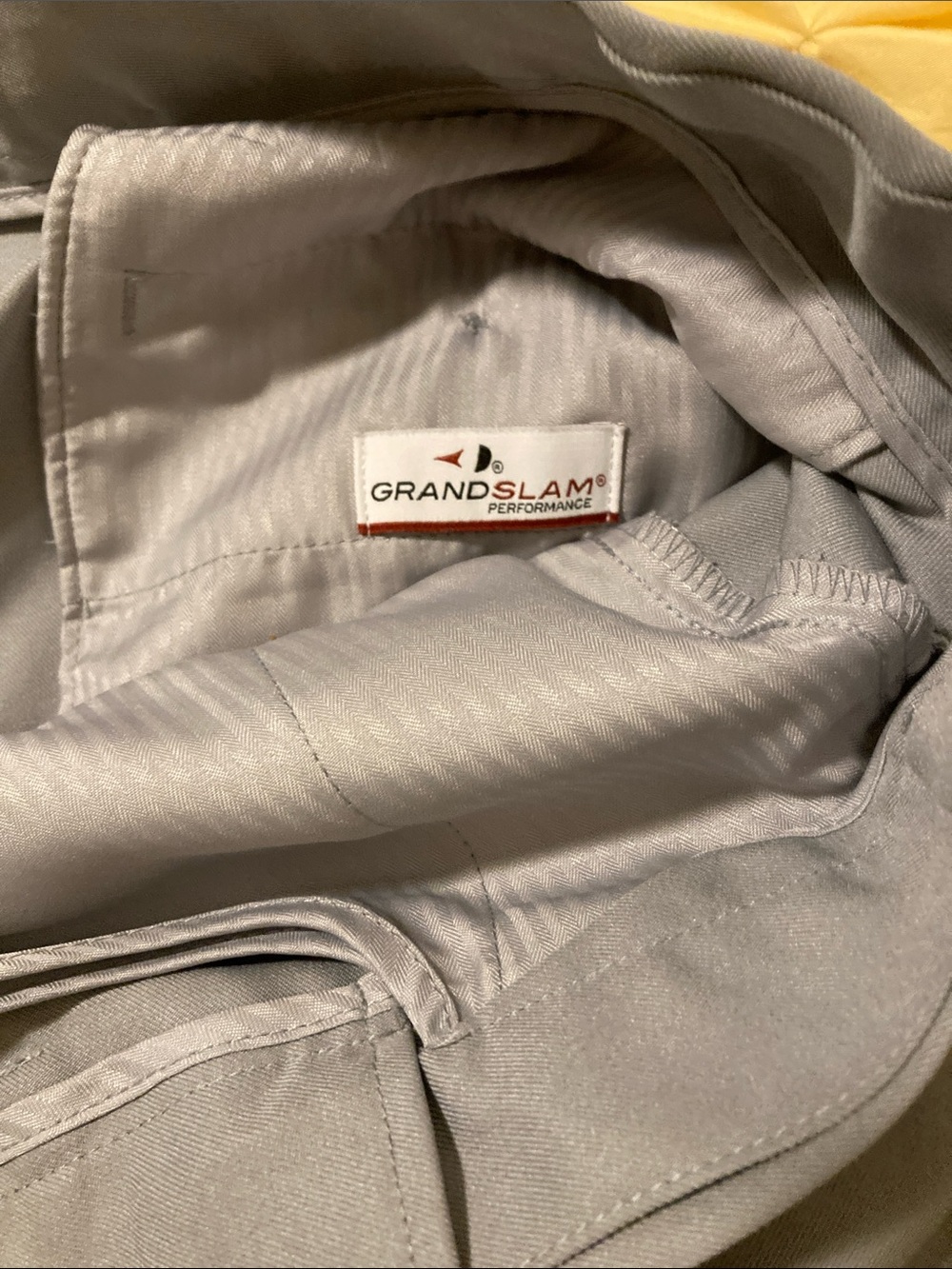Grand Slam Men’s Light Gray Performance Chinos